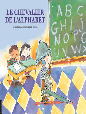 cover image of Le chevalier de l'alphabet